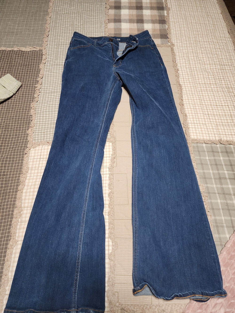 Old Navy Dark Blue Flare Jeans